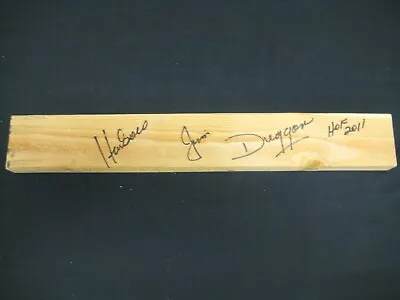 Wwf Legend  Hacksaw  Jim Duggan Autographed Signed 24  2'x4' Coa Free Shipping! • $59.99