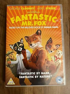 Fantastic Mr Fox DVD George Clooney Meryl Streep • £3.50