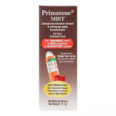 Primatene MIST Epinephrine Oral Inhalation Aerosol • $28.64