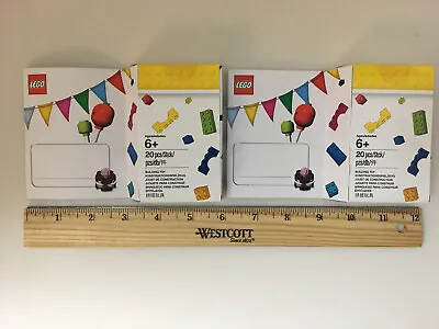 Lego Birthday Card Set Lot Of 2 New Sealed 5004931 2017 # 6178089 TWO • $17.24