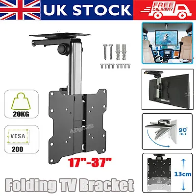 TV Ceiling Wall Bracket Mount Flip Down For TV 17 21 23 26 32 37 Inch LCD LED UK • £29.99