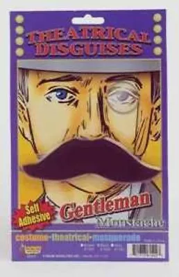 Mustache  The Gentleman  Assort Colors Synthetic Hair Costume Character Disguise • $4.98