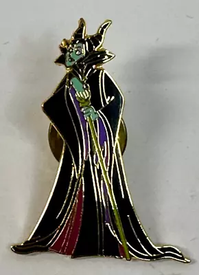 Disney DLR Sleeping Beauty Villain Maleficent With Staff Pin From 1998 XLNT COND • $12