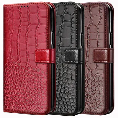 Leather Case Wallet Cover For Samsung Galaxy S21 S22 Ultra S23 A22 A53 S8 • £2.99