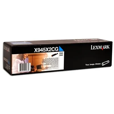 Genuine Lexmark X945X2CG Cyan Toner Cartridge • £26.79