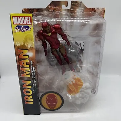 Marvel Select Diamond Toys Iron Man 6  Figure New 2014 • £34.99