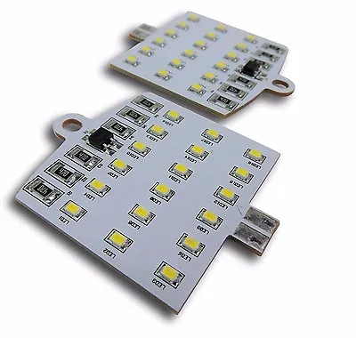 2 X Super Bright T10 921 3500k Warm White Car RV Wedge 18SMD LED Panel Light 12v • $7.99