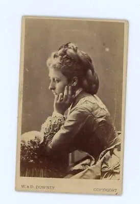 Vintage CDV Princess Louise Duchess Of Argyll W&D Downey Photo • $34.99