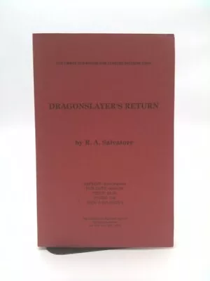 Dragonslayer's Return  (ARC Signed) By Salvatore R. A. • $24