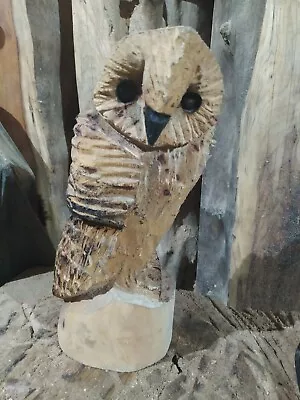£45 • Buy Great Gift Idea Sussex Chainsaw Carvings Elm Owl Home Or Garden Wooden Sculpture
