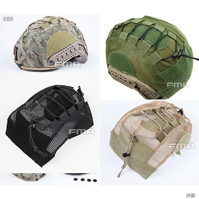 FMA Tactical Airsoft Military Helmet Cover Skin For FAST / Ballistic Helmet  • £16.38