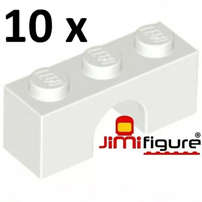 NEW 10 X LEGO Brick Arch 1x3 White With Bow 4490 Genuine Bulk Lot 3x1 • $7.95