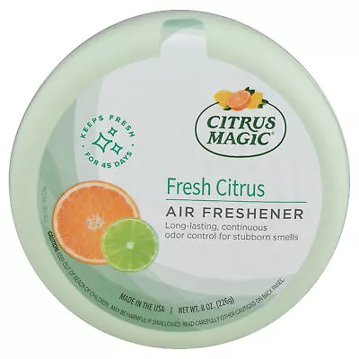 Citrus Magic Air Deodorizer Solid Citrus 8 Oz (Pack Of 6) • $67.99