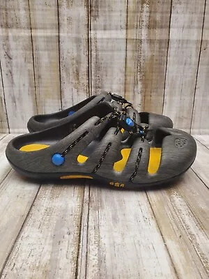 Mion Men’s GSR Carbon Gray Sport Hiking Water Sandals Size US 9.5 Uk 8.5 • $39.99