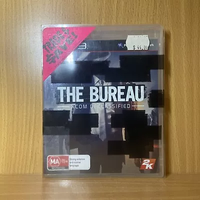 The Bureau Xcom Declassified PS3 Sony PlayStation 3 Pal Complete With Manual • $9.99