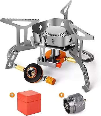 3700W Portable Backpacking Outdoor Camping Gas Stove &Piezo Ignition Burner Case • $17.39