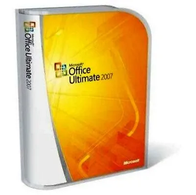 Microsoft Office Ultimate 2007 & Project Visio Professional Accounting 2008 • $84.98