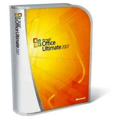 Microsoft Office Ultimate 2007 & Project Visio Professional In Japanese • $89.98