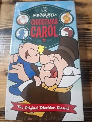 Mr Magoo's Classic Christmas Carol Scrooge VHS NEW Sealed  • $6.99