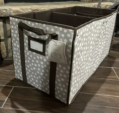 Thirty One 31 Room To Grow Utility Bin Storage Lotsa Dots Retired Barely Used • $26.99