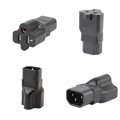 IEC 320 C14 To 5-15/20R Conversion Plug C14 Male 3Pins To 5-15/20R AC Adapter • $7.76