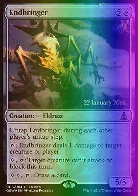 MTG Magic The Gathering Endbringer (3/65) Oath Of The Gatewatch Promos LP FOIL • $0.99