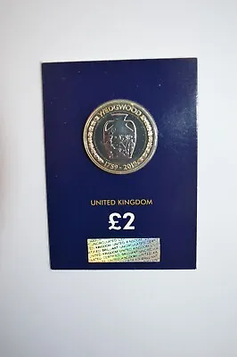 Wedgwood 2019 £2 Two Pound Coin BUNC Change Checker Edition • £19.99