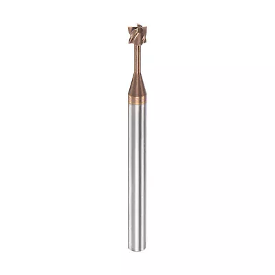 4mm X 3.5mm Titanium Coated Carbide T Slot End Mill Cutter For Stainless Steel • £10.29