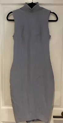 £39.99 • Buy ACNE Blue Pencil Dress Zip Down Size 36 / S