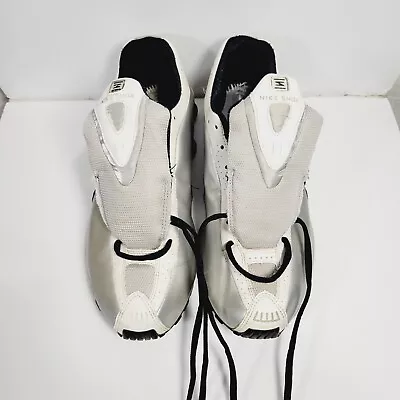 Nike Shox R4 OG Silver & Black Running Shoes 308666-001 Mens Size 11 RARE • $289.72