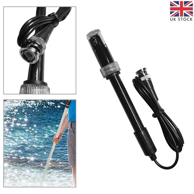 £11.49 • Buy PH Electrode Probe BNC Connector Aquarium PH Controller Meter Tester Sensor Tool