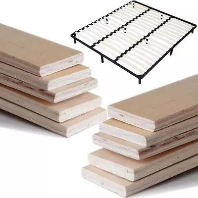 Replacement Support Wooden Slats For Metal Bed Frame Holders Kits Wood • $55.17