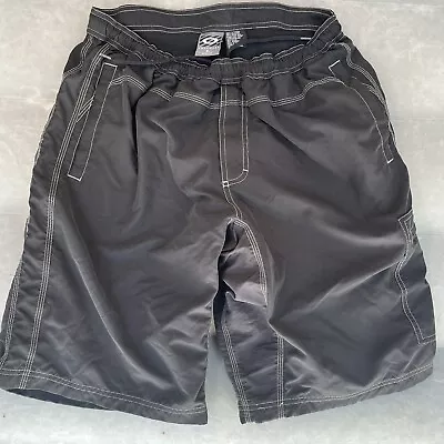 Oakley Software VTG L Men Blk Long Cycling Mountain Biking Cargo Shorts Padded • $44.87