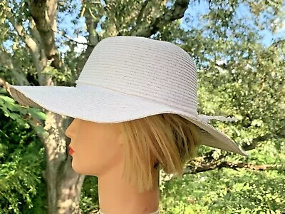 AUGUST Floppy Fedora Cloche Caribbean Queen Mint Julep Hat Sz One Size ❤️sj17j17 • $29