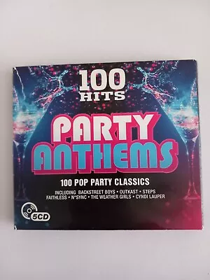 100 Hits - Party Anthems Cd X5 Discs • £3.25
