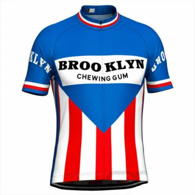 $20.89 • Buy Team Brooklyn Cycling Jersey Cycling Short Sleeve Jersey Cycling Top Bike Jersey
