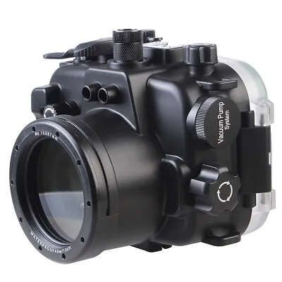 40M/130ft Underwater Waterproof Diving Camera Case Cover For Canon G1X Makr III • $219.56