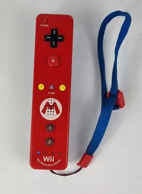 Wii Remote Motion Plus - Mario (2013 AUS) & Strap • $64.95