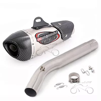 GSXR1000 2005-2006 For Suzuki Modified Muffler Exhaust Link Pipe Slip On System • $154.16