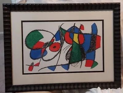 Joan Miro Original Lithograph VIII 1975 Published By Maeght • $870