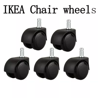 IKEA 10mm Swivel Chair Wheel 5PCS • $51.39