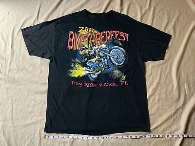 Vintage Biketoberfest Shirt Daytona Beach 2002 Size XL Rare • $54.95