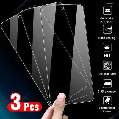 $5.05 • Buy Tempered Glass Screen Protector For Samsung S23 S22 S21 FE A53 A52s Film Cover
