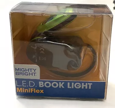 Mighty Bright MiniFlex LED Clip On Flexible Book Light Portable Reading Lamp New • $11.25