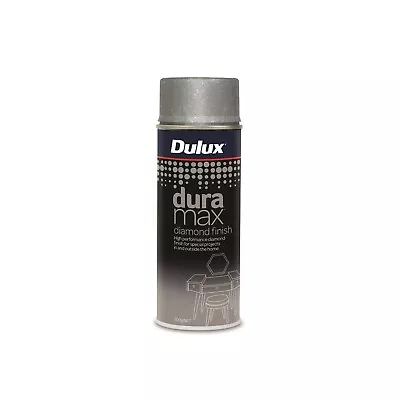 Dulux 300g Duramax Silver Diamond Finish Spray Paint • $40