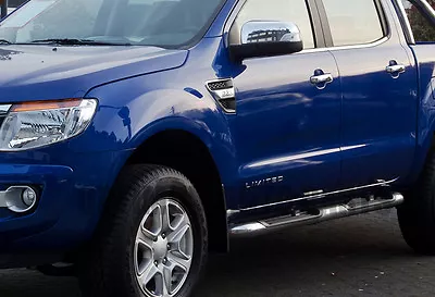 3  Running Boards Stainless Steel Side Steps For Ford Ranger PX PX2 2012-2022 • $319