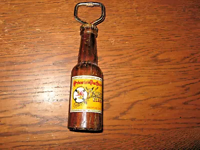 Pacifico Clara Mazatlan Sin Mexico Wood Bottle Shaped Bottle Opener • $9.99