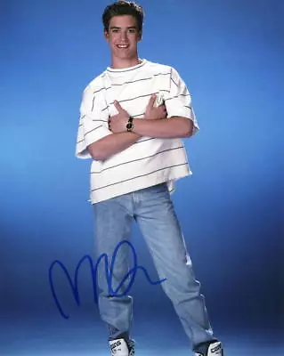 Sexy Mark Paul Gosselaar Signed 8x10 Photo Saved By The Bell Zack Morris Coa O • $110