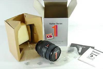 Vivitar Series 1 28-105mm F/4-5.6 Lens Auto Focus NM In Box & Instructions • $48.75