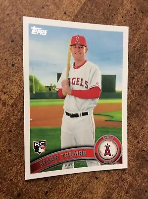 2011 Topps #57 Mark Trumbo  Angels  Rookie Card   Nm  Ib • $1